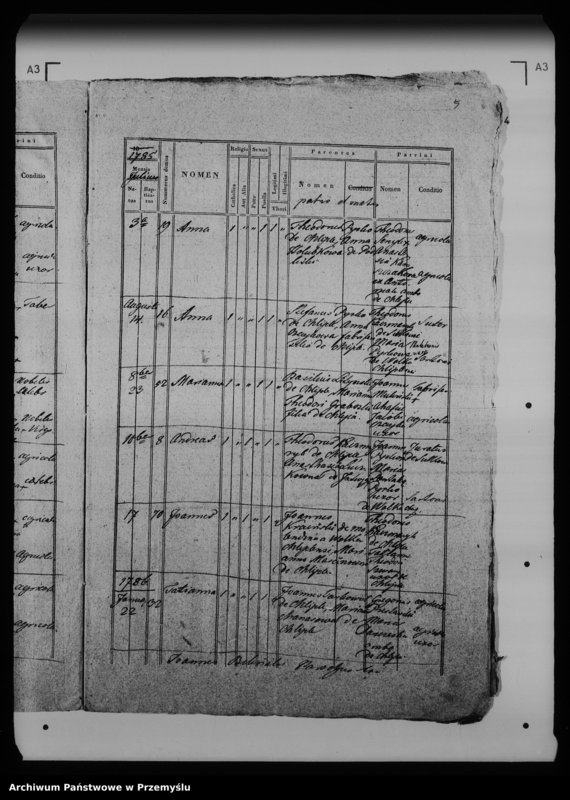 image.from.unit.number "[Kopie ksiąg metrykalnych parafii Chliple z filią Sadkowice (dekanat Mościska)]"