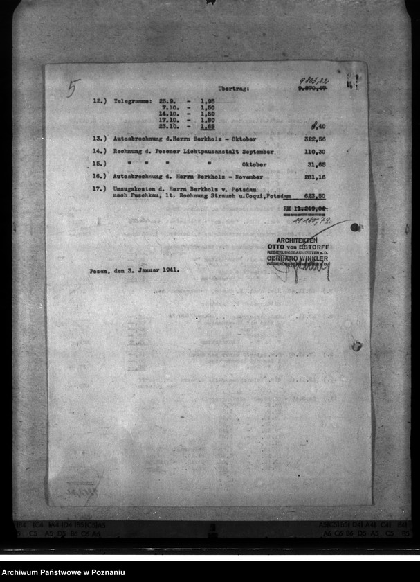 Obraz 9 z jednostki "Dienstwohngebäude des Reichsstatthalters Posen - nad jeziorem Góreckim"
