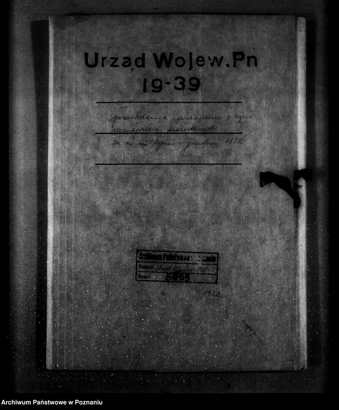 Obraz 4 z jednostki "Sprawozdania miesięczne z życia mniejszości narodowych za miesiące lipiec-grudzień 1932 r."