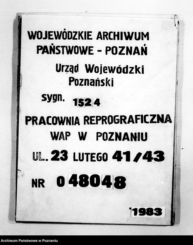 Obraz 1 z jednostki "Stosunki osobiste Ludwika Tomczaka burmistrza miasta Wielichowa"