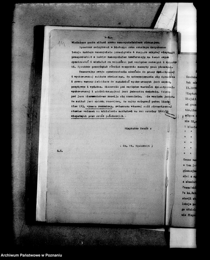 Obraz 17 z jednostki "Prywatne Miejskie Gimnazjum Koedukacyjne- Międzychód- [sprawozdania z wizytacji]"