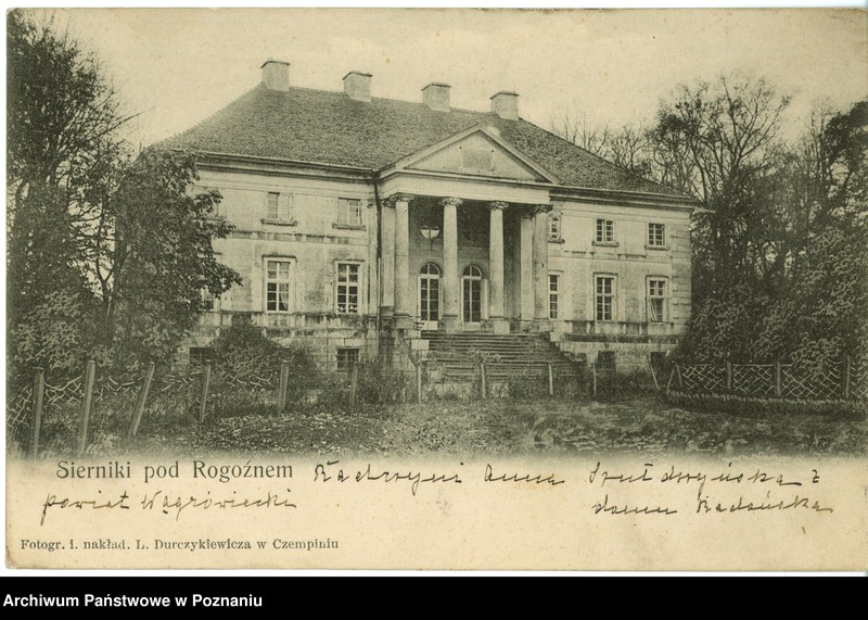 Obraz 1 z jednostki "Sierniki - pałac Szułdrzyńskich"