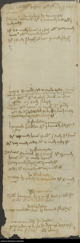 Obraz 7 z jednostki "Regestum bonorum communium ecclesiae Camminensis quarta portione decani Pribislai Kleist."