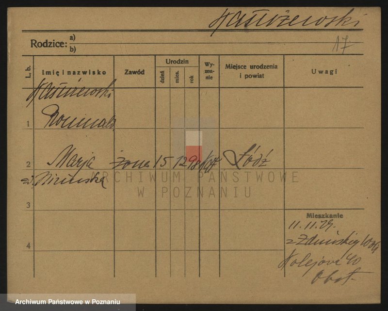 Obraz 17 z jednostki "Kałużewicz - Kaminowski"