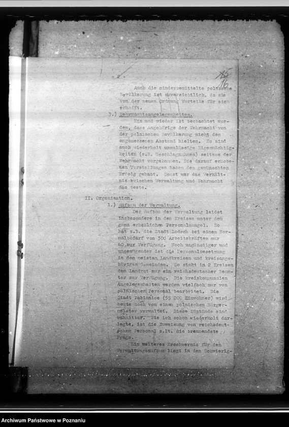 Obraz 20 z jednostki "Lageberichte des Regierungspräsidenten, Kalisch"