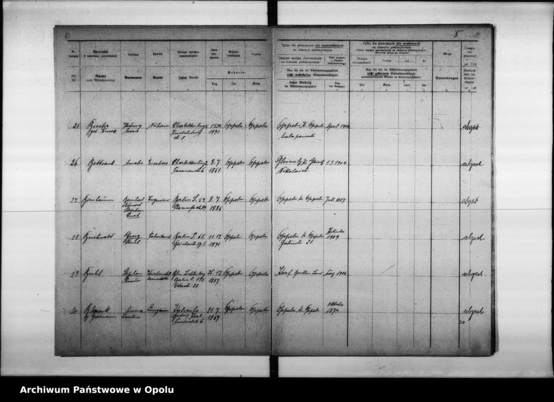 Obraz 10 z jednostki "Wahllokal: Altes Kreisgericht Krakauerstr[asse] 32"