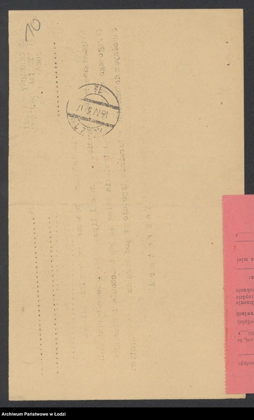 Obraz 12 z jednostki "Uszer- Józef Opatowski- drobna sprzedaż materiałów piśmiennych i galanterii"