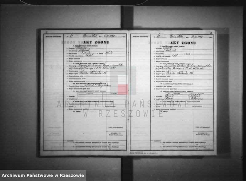 image.from.unit.number "Księga zgonów - Brzóza Królewska"