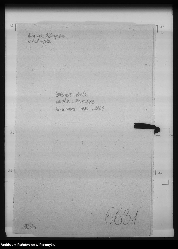 Obraz 4 z jednostki "[Kopie ksiąg metrykalnych parafii Boratyn wieś Boratyn (dekanat Bełz)]"