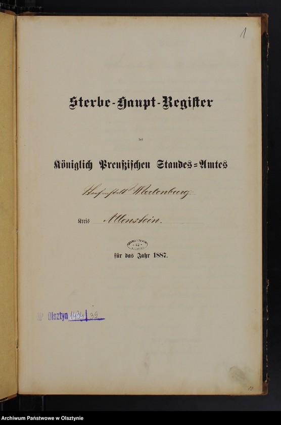 image.from.unit.number "Sterbe-Haupt-Register Nr 1 - 18"