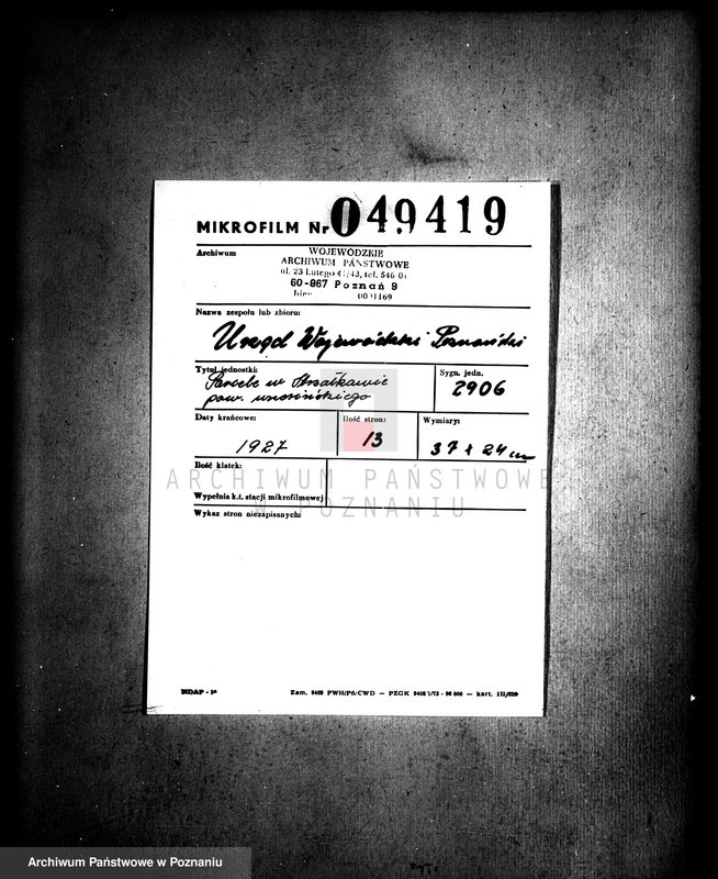 Obraz 2 z jednostki "Parcela w Strzałkowie powiatu wrzesińskiego"