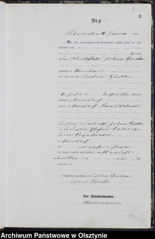 image.from.unit.number "Sterbe-Neben-Register Nr 1 - 140"