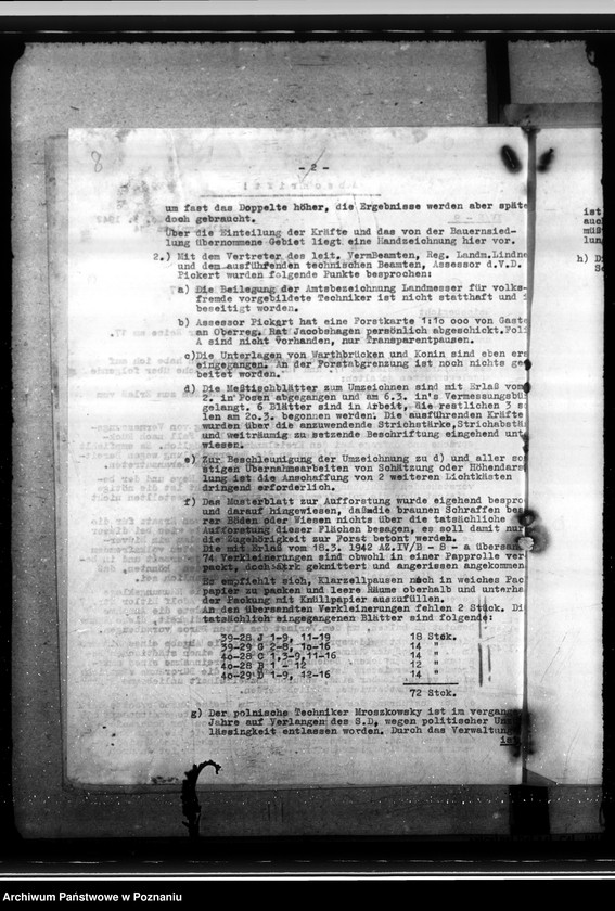 Obraz 12 z jednostki "Kirchenbücher - Gausippenamt. Verwaltung der Landkreise. Landesplannungen. Polenpolitik. Todesursachenbezeichnung. Leuchtpetroleum."