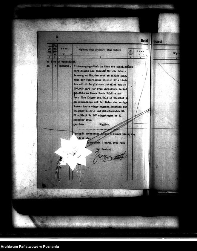 Obraz 13 z jednostki "Majątek Gorzewo powiatu obornickiego /przymusowy wykup/"