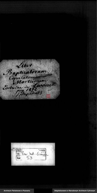 image.from.unit.number "Liber baptisatorum, copulatorum, mortuorum"