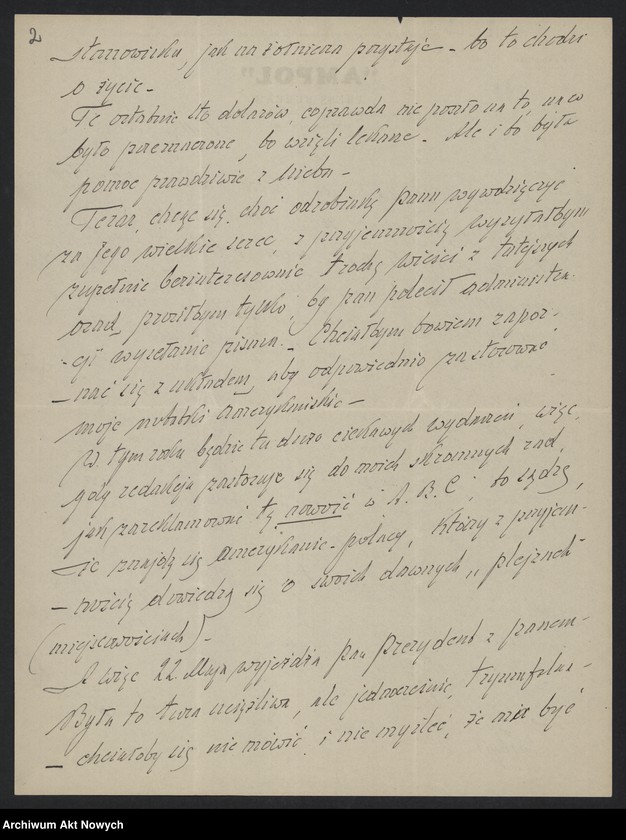image.from.unit.number "Kamieński Bronisław; Załączniki: 1) wycinki prasowe; 2) artykuł Alskiego (redaktor "Pittsburczanin Daily") z dn. 15 III 1934 r.; 3) tekst mowy sen. Millard