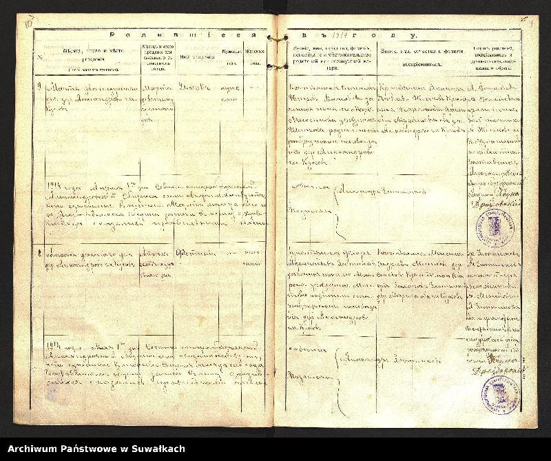 image.from.unit.number "Kniga o rodivšihsâ Aleksandrovskoj staroobrâdč. obŝiny za 1914 god˝."