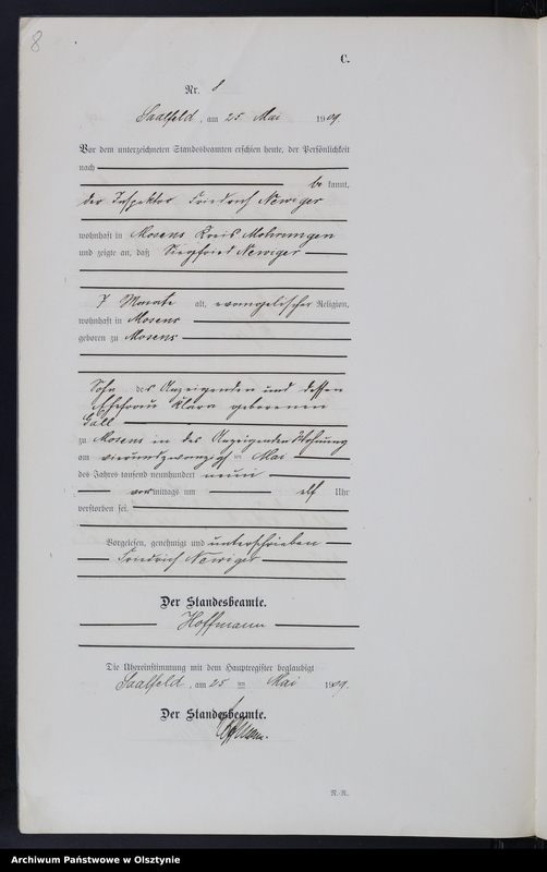 image.from.unit.number "Sterbe-Neben-Register Nr 1 - 26"