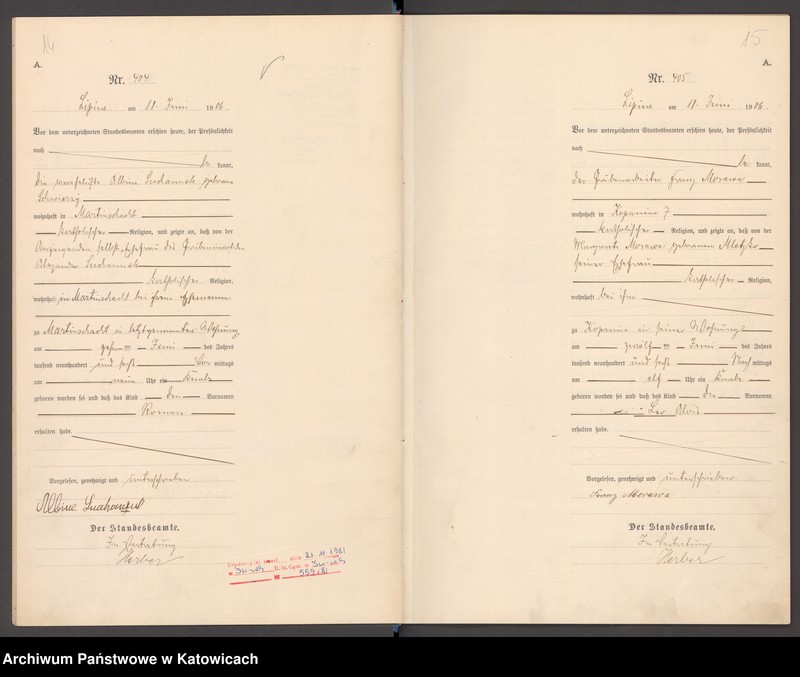 image.from.unit.number "Księga urodzeń T. II nr 391-776"