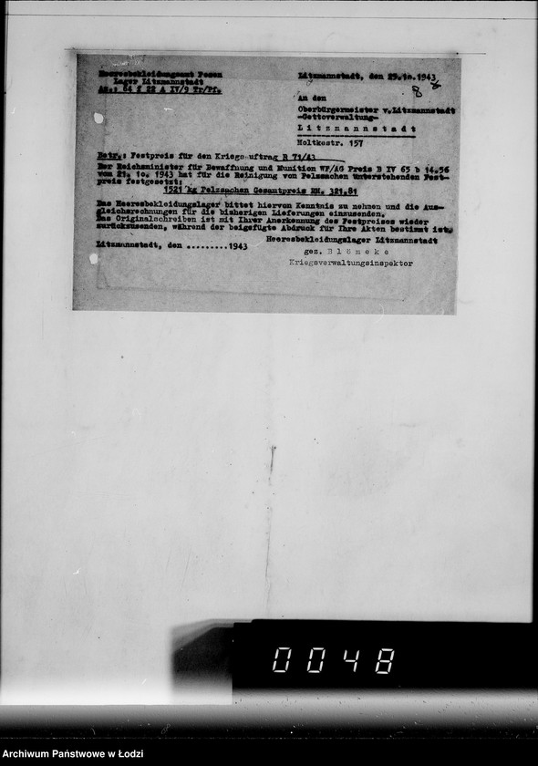 Obraz 12 z jednostki "Auftrag R.71/43 H BA.L L