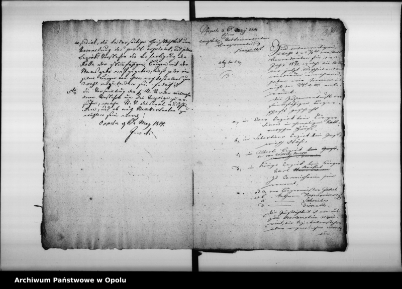 Obraz 6 z jednostki "Akta betreffend die Wahl der Stadtverordneten und Rathmänner für das Jahr 1814-15"