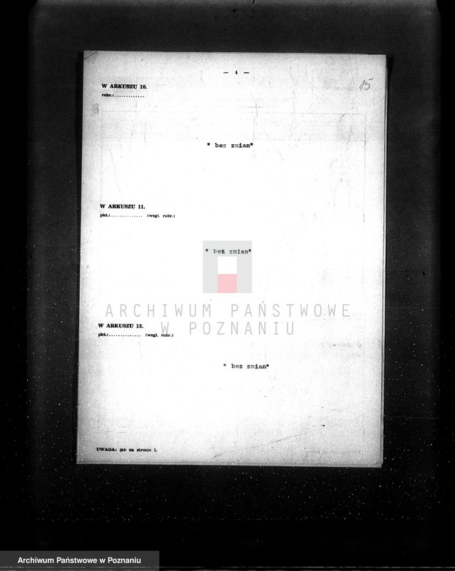 Obraz 19 z jednostki "Kwestionariusz Cegielnia Parowa w Witaszycach pow. jarociński"