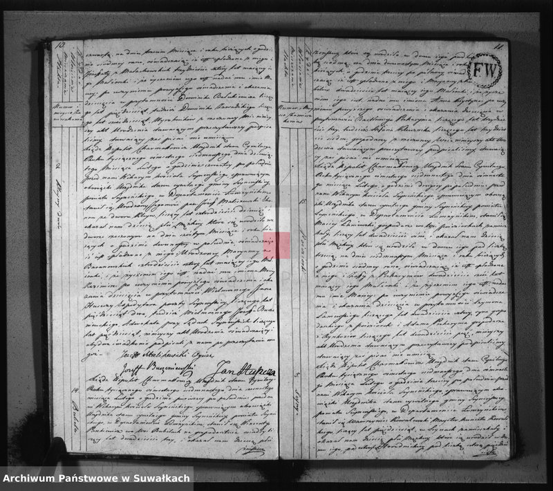 image.from.unit.number "Akta urodzonych stanu cywilnego gminy seyneńskiey od 1-go stycznia 1817 roku."
