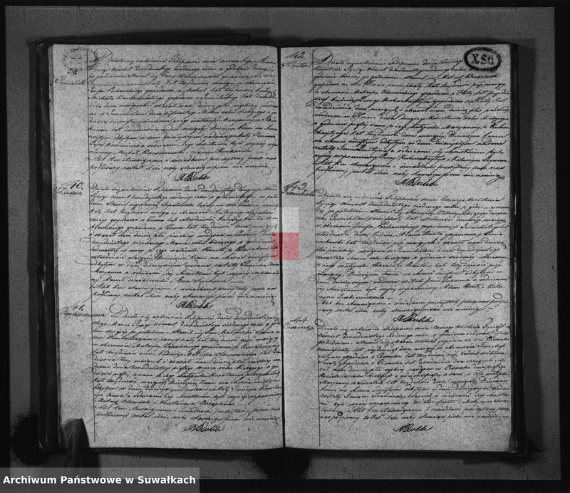image.from.unit.number "Duplikat Parafii Filipowskiey: to jest Akta Urodzonych, Zeszłych i Zaślubionych z Roku 1827"