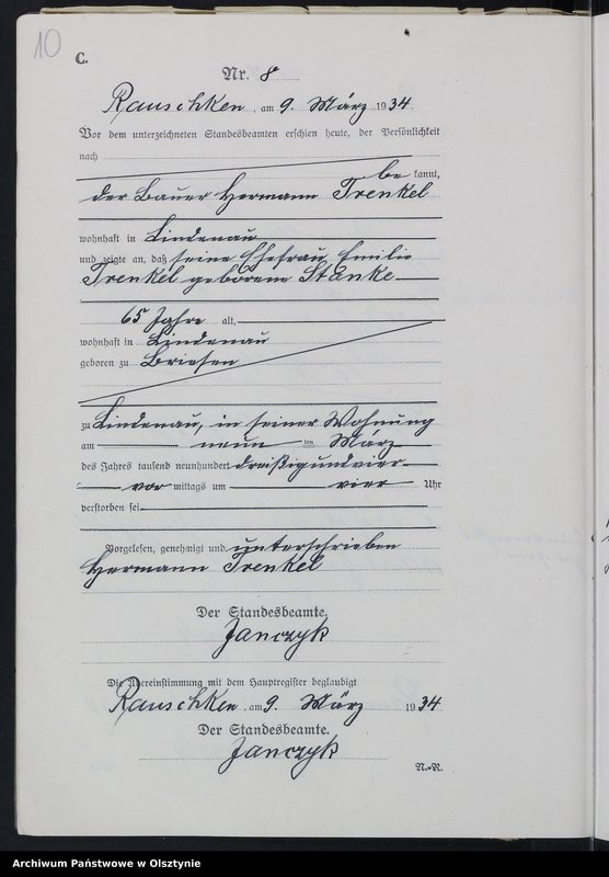 image.from.unit.number "Sterbe-Register /Neben-Register/ Nr 1 - 27"