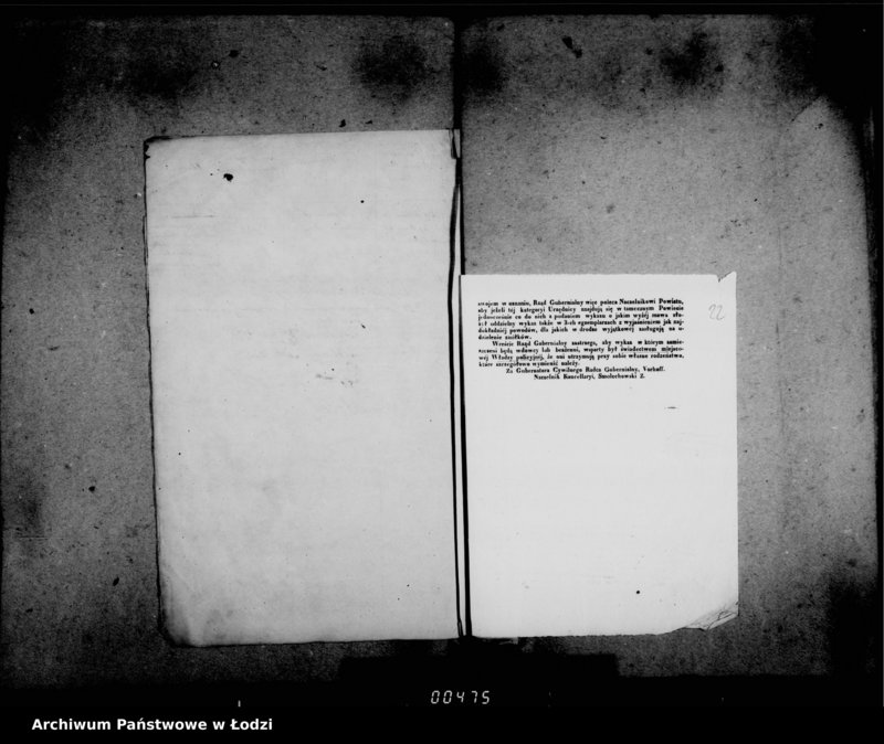 Obraz 20 z jednostki "Akta w przedmiocie urzędników i oficjalistów"