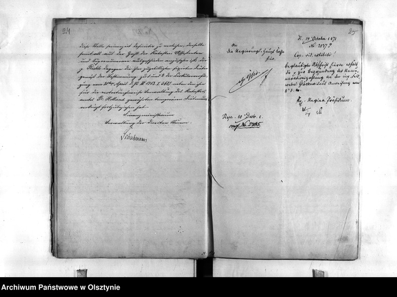 image.from.unit.number "Regierungs Sekretär Gloeckner [Ludwig] Am 1. Juli 1895 in den Ruhestand getreten"