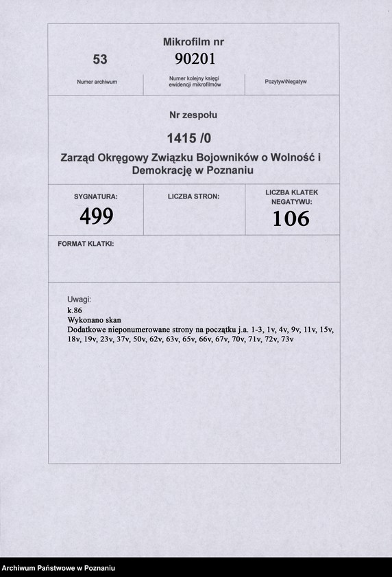 Obraz 5 z jednostki "Życiorysy powstańców wielkopolskich: Z - tom ll /Zenker Florian - Zuchowski Antoni/."