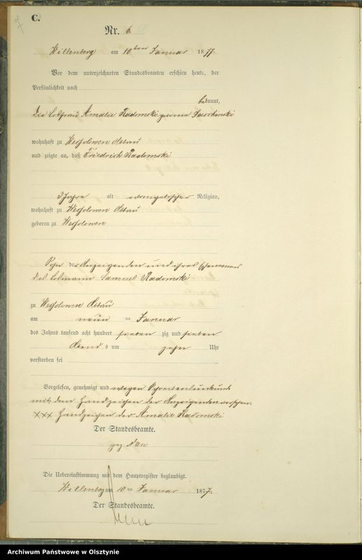 image.from.unit.number "Sterbe-Neben-Register Nr 1 - 156"