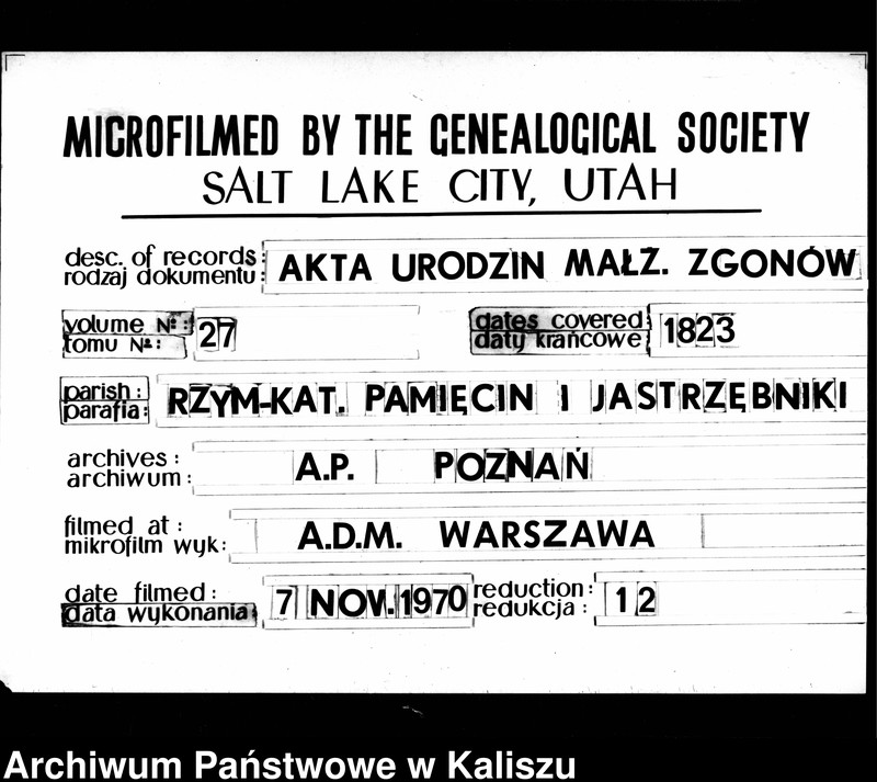 image.from.unit.number "Akta cywilne urodzenia, zaślubienia i zejścia"