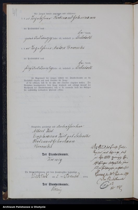 image.from.unit.number "Heiraths-Neben-Register Nr 1 - 20"