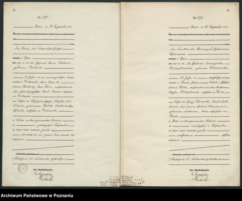 Obraz 4 z jednostki "Księga miejscowa zgonów tom III [Rejestr główny zgonów]"