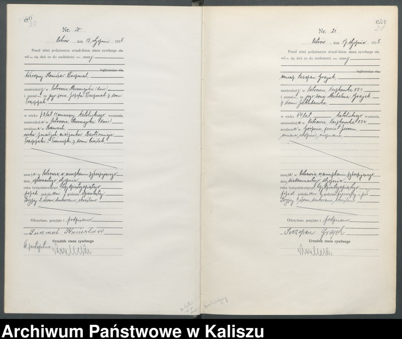 Obraz 15 z jednostki "[Księga zgonów]"