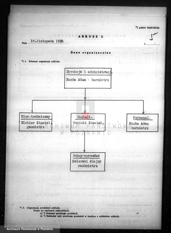 Obraz 9 z jednostki "Kwestionariusz Gazowni Miejskiej w Obornikach"