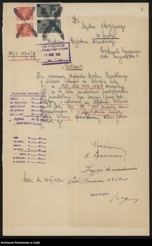 Obraz 18 z jednostki "Rachmil Cynamon- sprzedaż cielęciny"
