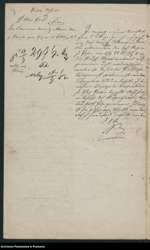 Obraz 11 z jednostki "A. betr. Moritz Mann, Literat und Felix Mann, Student"