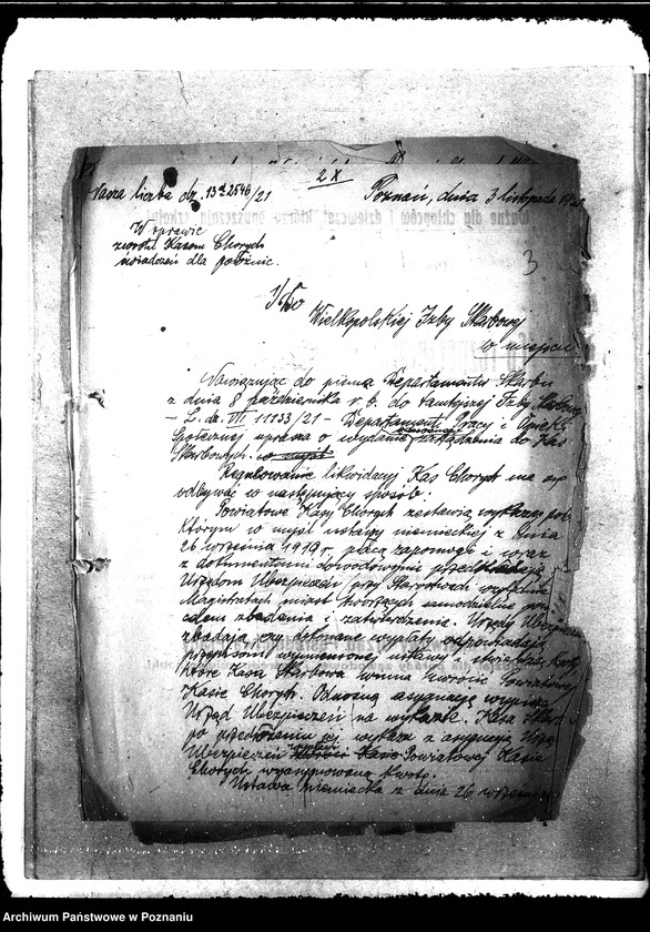 Obraz 7 z jednostki "Rozrachunek kas chorych ze skarbem państwa [ustawa z 26.IX.1919]"