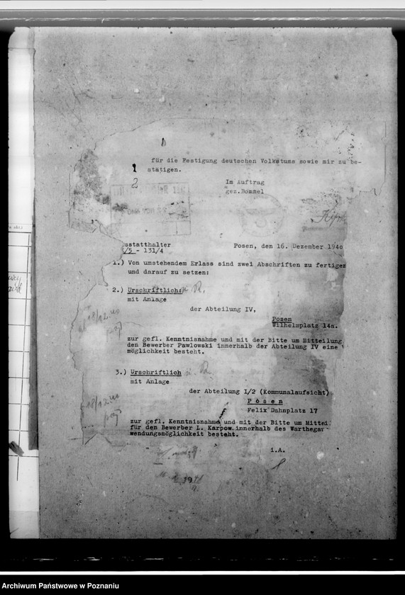 Obraz 6 z jednostki "Pawlowski, Tadeus; Karpow, Leonidas - ubieganie się o zatrudnienie w administracji ogólnej"