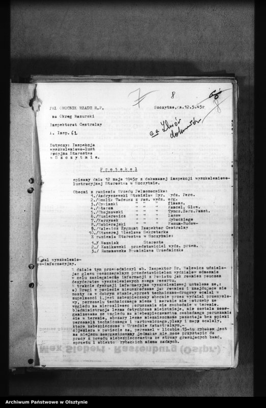 image.from.unit.number "Protokoły inspekcji i zarządzenia polustracyjne /zespołowe/"