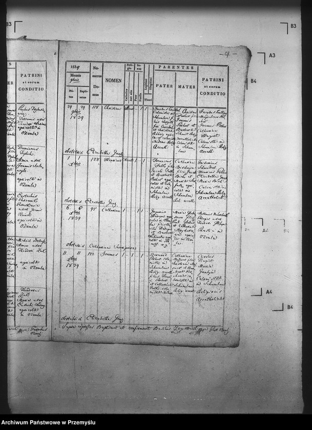 Obraz 11 z jednostki "[Kopie ksiąg metrykalnych parafii Ożomla z filiami Laszki, Nowosiółki (dekanat Sądowa Wisznia)]"