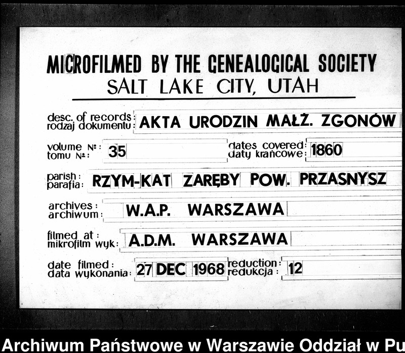 image.from.unit.number "Akta urodzeń, małżeństw i zgonów"
