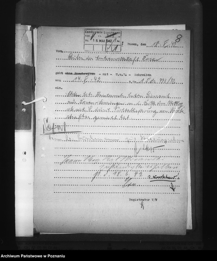 Obraz 12 z jednostki "Inspektion - Abteilung V/ W"