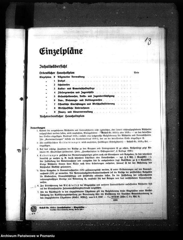 Obraz 17 z jednostki "Haushaltsplan und Haushaltssatzung der Stadt Krotoschin"