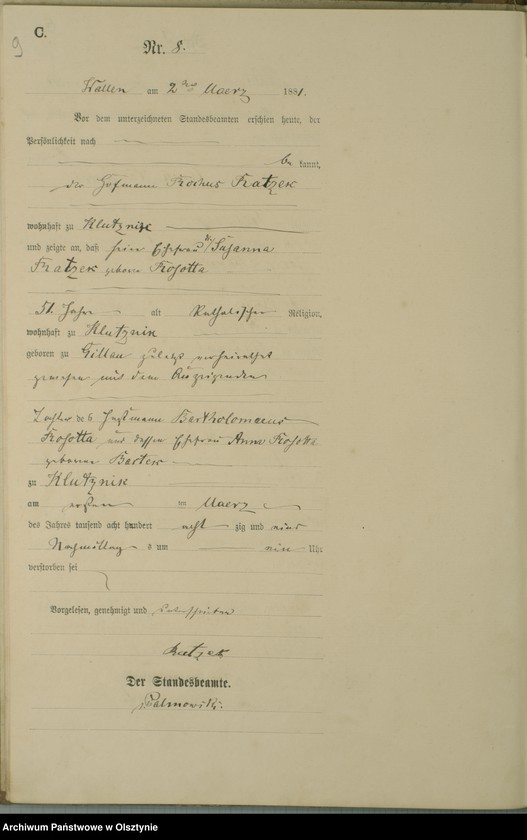 image.from.unit.number "Sterbe-Haupt-Register Nr 1 - 27"