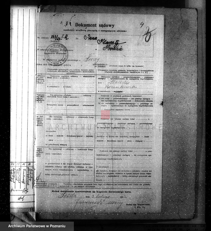 Obraz 8 z jednostki "Nadzór nad gospodarką w lasach majętności Gułtowy powiat średzki"