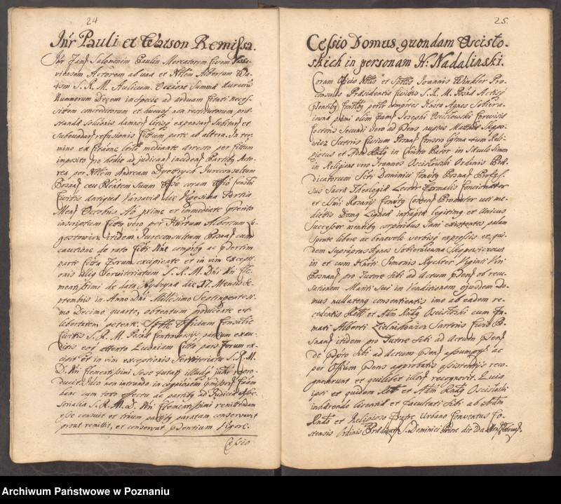 Obraz 17 z jednostki "Acta spectabilis officii consularis civitatis SR.Mtis Posnaniae ...sub notariatu Stanislai Gąsawski SR.Mtis secretari ac officii praesentis notarii"